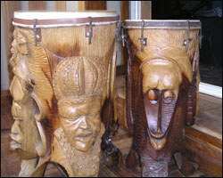 Ogido nla & kekere drums