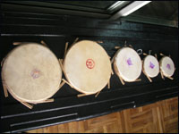 Sakara drum family